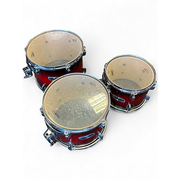 Used Mapex 6 Piece M Series Red Drum Kit