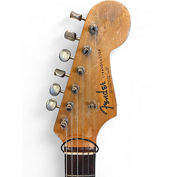 Vintage 1962 Fender 1962 STRATOCASTER  NATRUAL Solid Body Electric Guitar