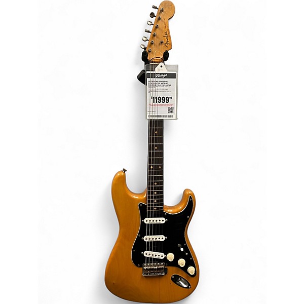 Vintage 1962 Fender 1962 STRATOCASTER  NATRUAL Solid Body Electric Guitar