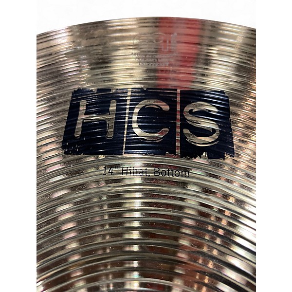 Used MEINL 14in HCS Hi Hat Pair Cymbal