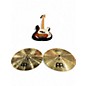 Used MEINL 14in HCS Hi Hat Pair Cymbal thumbnail
