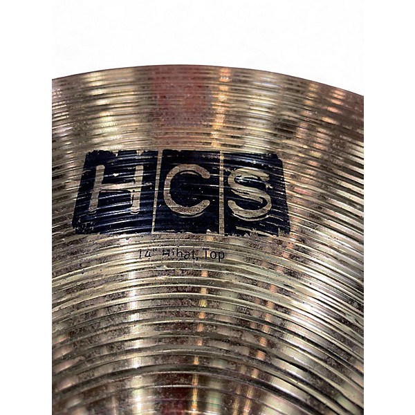 Used MEINL 14in HCS Hi Hat Pair Cymbal