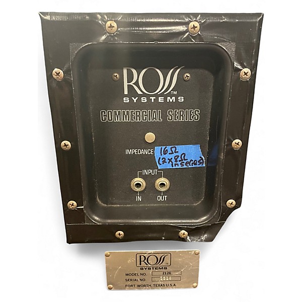 Used Ross 212G 2x12 16 ohm Guitar Cabinet