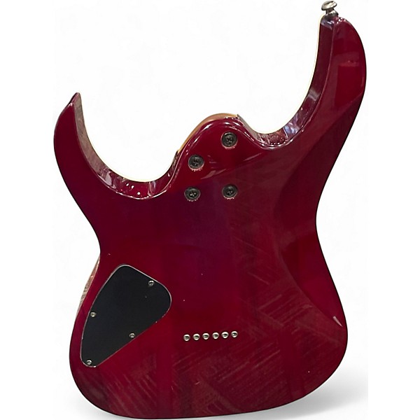 Used Ibanez RG3EXFM1 Trans Red Solid Body Electric Guitar