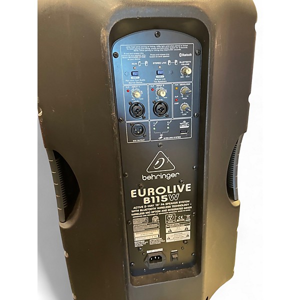 Used Behringer B115W Powered Speaker