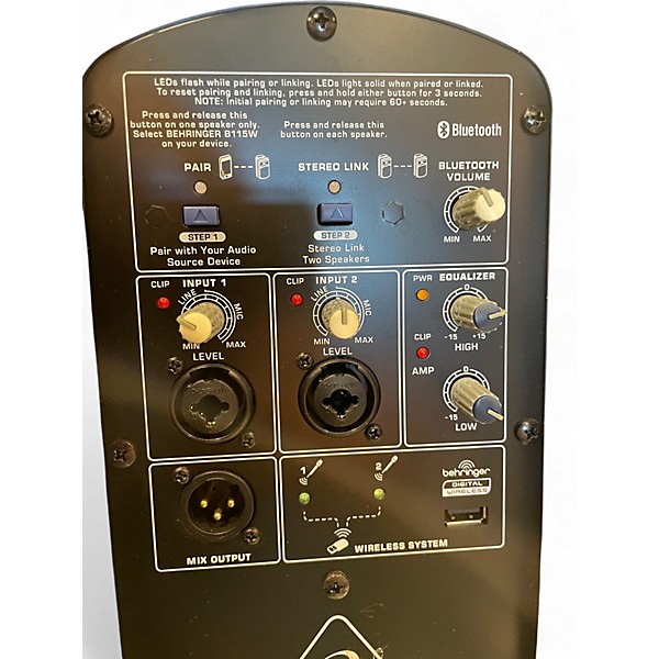 Used Behringer B115W Powered Speaker