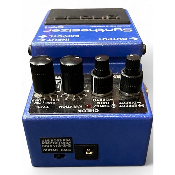 Used BOSS SY1 Synthesizer Effect Pedal