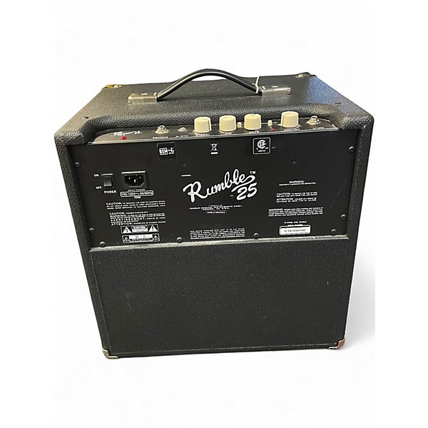 Used Fender Rumble 25 25W 1x8 Bass Combo Amp