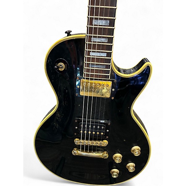 Used Greco EG600 MIJ Black Solid Body Electric Guitar