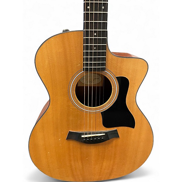 Used Taylor 114CE Natural Acoustic Electric Guitar