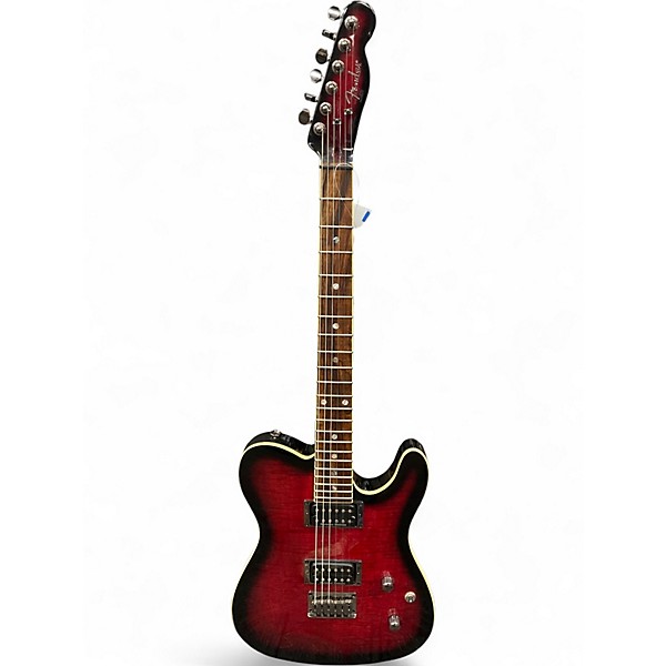 Used Fender Special Edition Custom Telecaster FMT HH BLACK CHERRY BURST Solid Body Electric Guitar