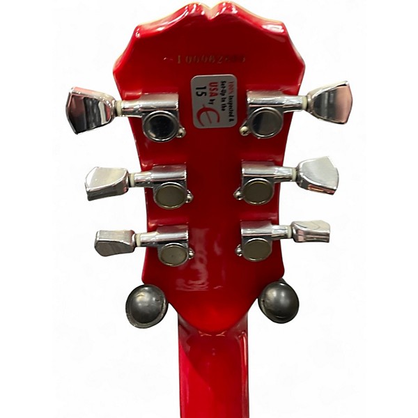 Used Epiphone Ace Frehley Signature Les Paul Sunburst Solid Body Electric Guitar
