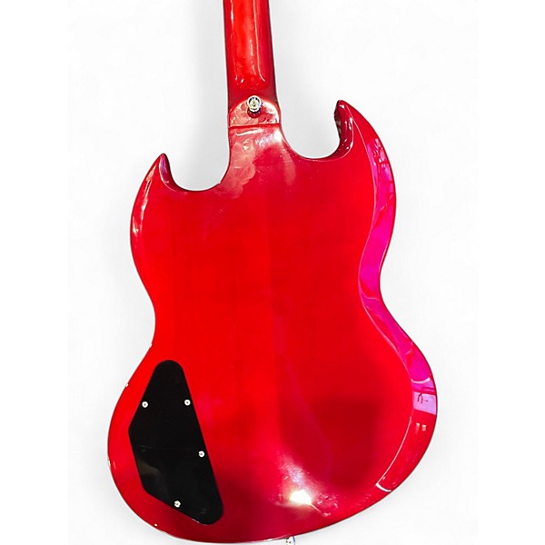 Used Harley Benton SG Cherry Solid Body Electric Guitar