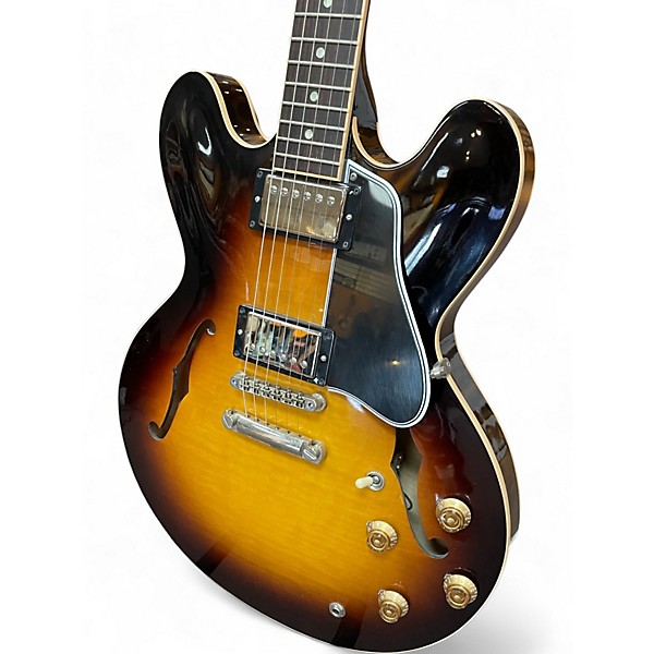 Used Gibson 1961 ES335 VOS 2 Color Sunburst Hollow Body Electric Guitar