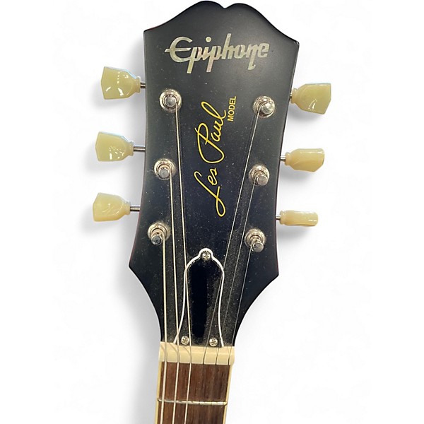 Used Epiphone Les Paul Custom LEMON DROP Solid Body Electric Guitar