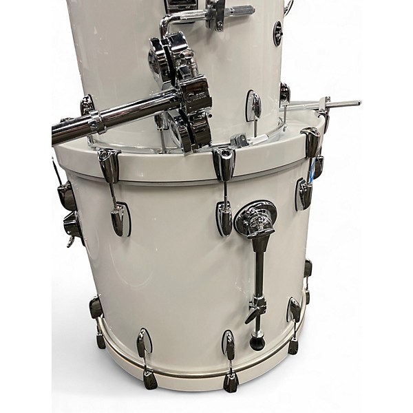Used Gretsch Drums 4 Piece Renown Piano white Drum Kit