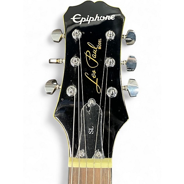 Used Epiphone Les Paul SL TV Yellow Solid Body Electric Guitar