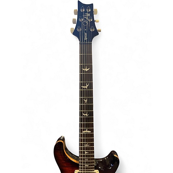 Used PRS SE Special Orange Tiger Smokeburst Hollow Body Electric Guitar