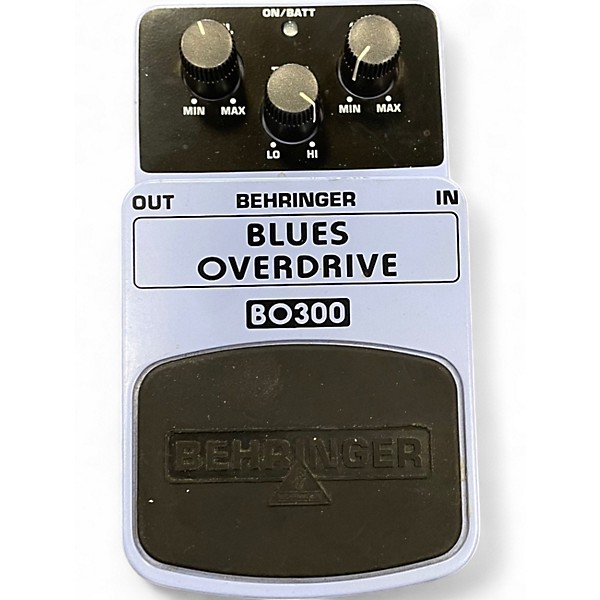 Used Behringer BO300 Blues Overdrive Effect Pedal