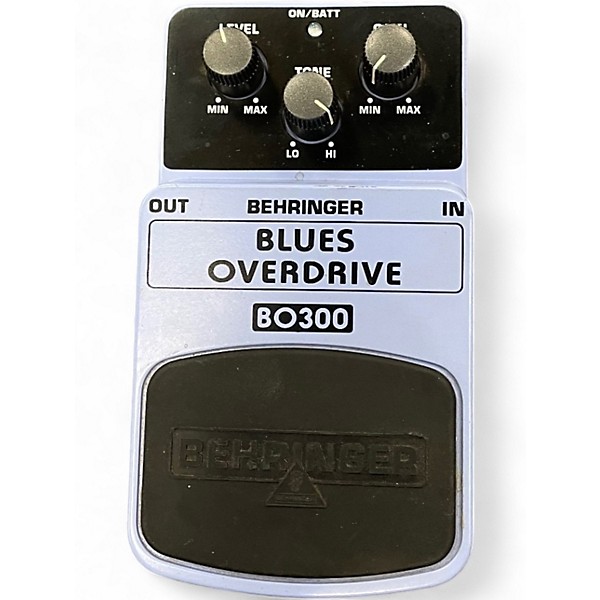 Used Behringer BO300 Blues Overdrive Effect Pedal