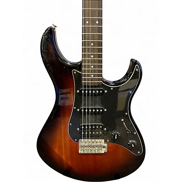 Used Yamaha Pacifica Deluxe Vintage burst Solid Body Electric Guitar