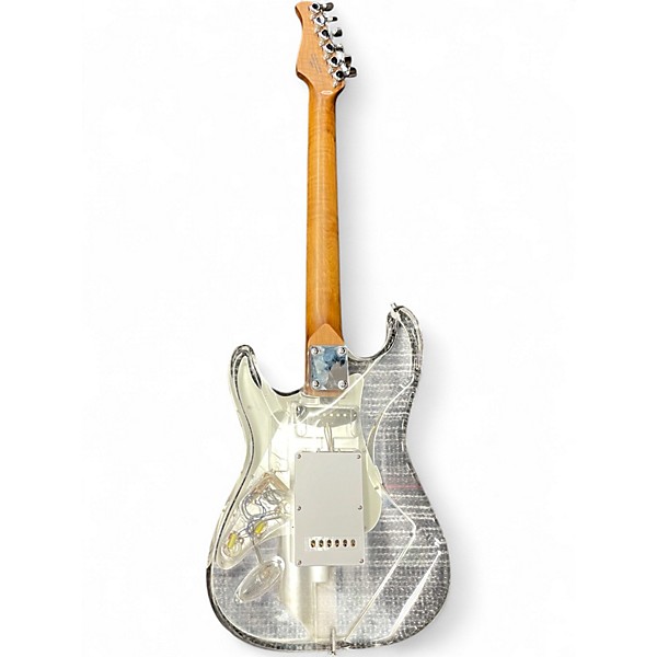 Used Fireffly CLASSIC Clear Solid Body Electric Guitar