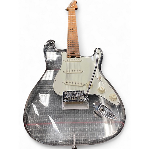 Used Fireffly CLASSIC Clear Solid Body Electric Guitar