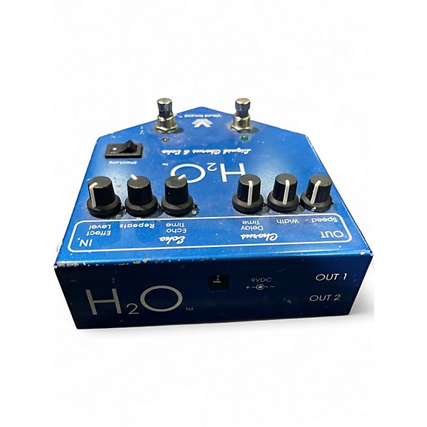 Used Visual Sound H2O Liquid Chorus Echo Effect Processor