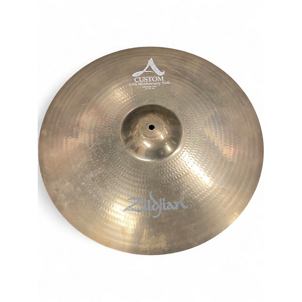 Used Zildjian 21in A Custom 20th Anniversary Ride Cymbal