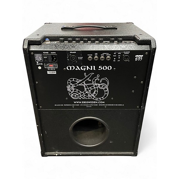 Used EBS Magni 500 2x10 Bass Combo Amp