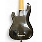 Used Fender American Deluxe Precision Bass V Black and Gold Electric Bass Guitar
