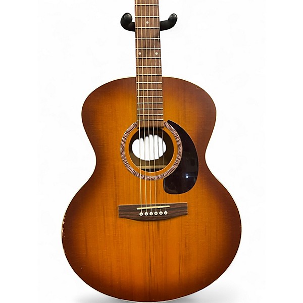 Used Seagull Entourage Mini Jumbo Sunburst Acoustic Guitar