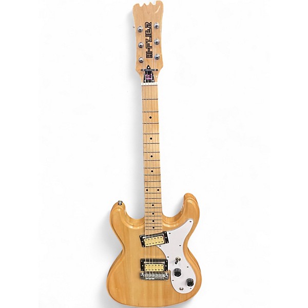 Used Eastwood Hi-Flier Natural Solid Body Electric Guitar