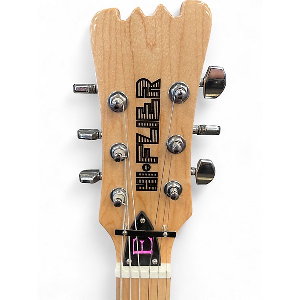 Used Eastwood Hi-Flier Natural Solid Body Electric Guitar