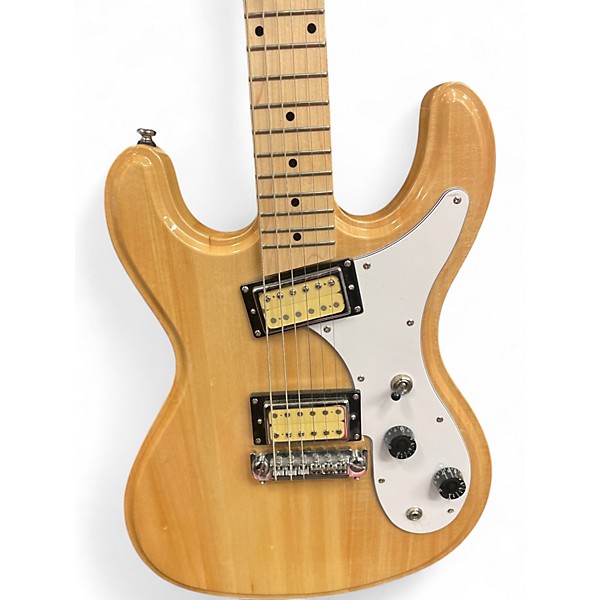 Used Eastwood Hi-Flier Natural Solid Body Electric Guitar