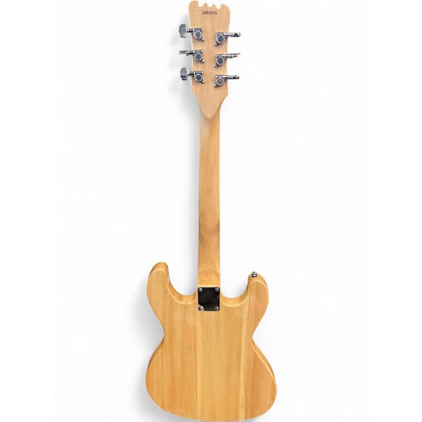 Used Eastwood Hi-Flier Natural Solid Body Electric Guitar