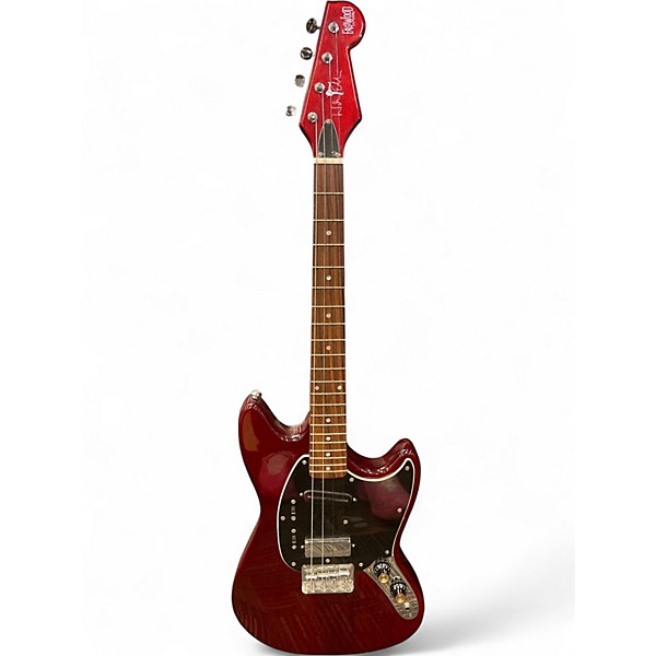 Used Eastwood Warren Ellis Signature Tenor 2P Red Solid Body Electric Guitar