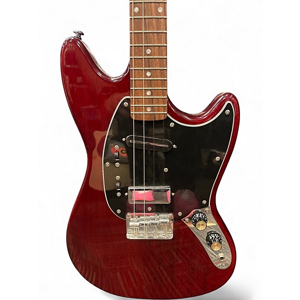 Used Eastwood Warren Ellis Signature Tenor 2P Red Solid Body Electric Guitar
