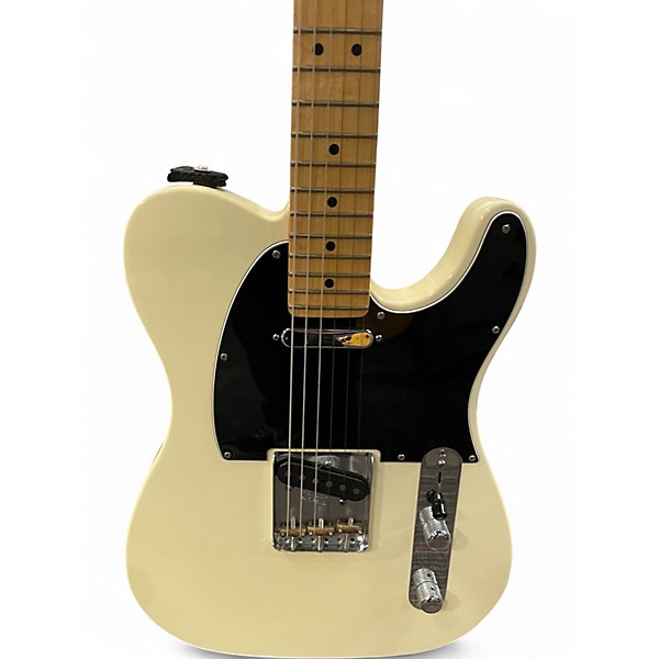 Used Fender American Standard Telecaster Olympic White Solid Body Electric Guitar