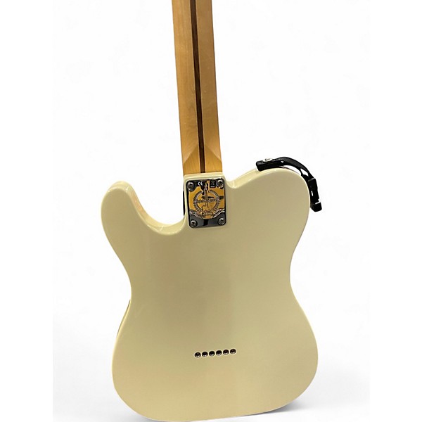 Used Fender American Standard Telecaster Olympic White Solid Body Electric Guitar