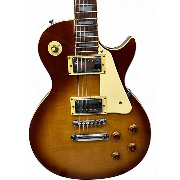 Used Epiphone LES PAUL 2 Tone Sunburst Solid Body Electric Guitar