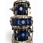 Used PDP by DW 6 Piece Concept Series Blue Burst Drum Kit