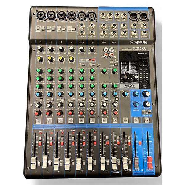 Used Yamaha MG12XU Unpowered Mixer