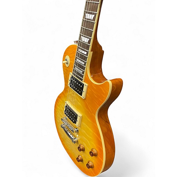 Used Epiphone Les Paul Classic Lemonburst Solid Body Electric Guitar