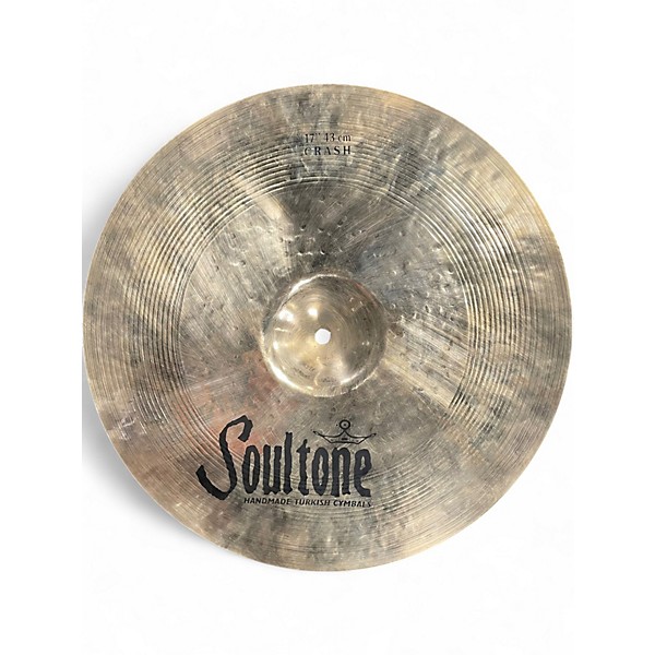 Used Soultone 17in Custom Brilliant RA Crash Cymbal