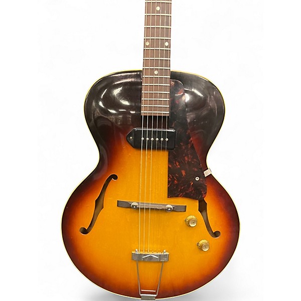 Vintage 1962 Gibson ES-125 Sunburst Hollow Body Electric Guitar