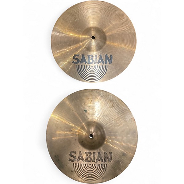 Used SABIAN 13in B8 Hi Hat Pair Cymbal