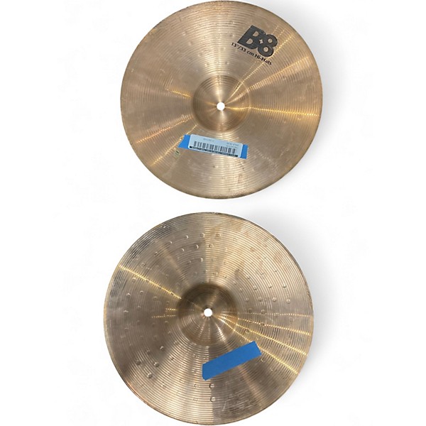 Used SABIAN 13in B8 Hi Hat Pair Cymbal