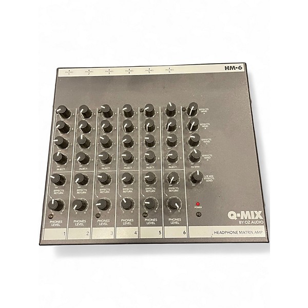 Used Oz Audio Q-Mix HM-6 Headphone Amp