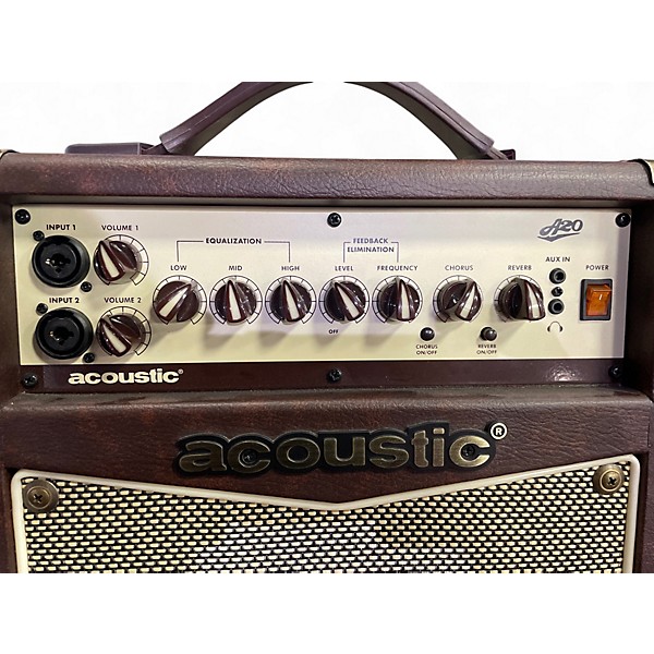 Used Acoustic A20 20W Acoustic Guitar Combo Amp